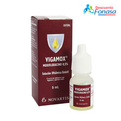 Vigamox 0,5 % x 5 mL Solución Oftálmica