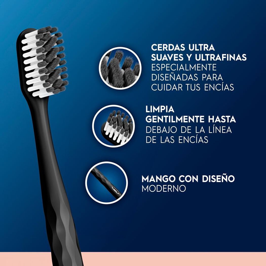 Cepillo de Dientes Oral B Iconic Extra Suave 3 un, , large image number 1