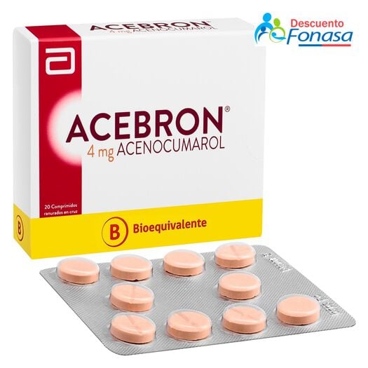 Acebron 4 mg x 20 Comprimidos, , large image number 0