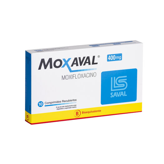 Moxaval 400 mg x 10 Comprimidos Recubiertos, , large image number 0