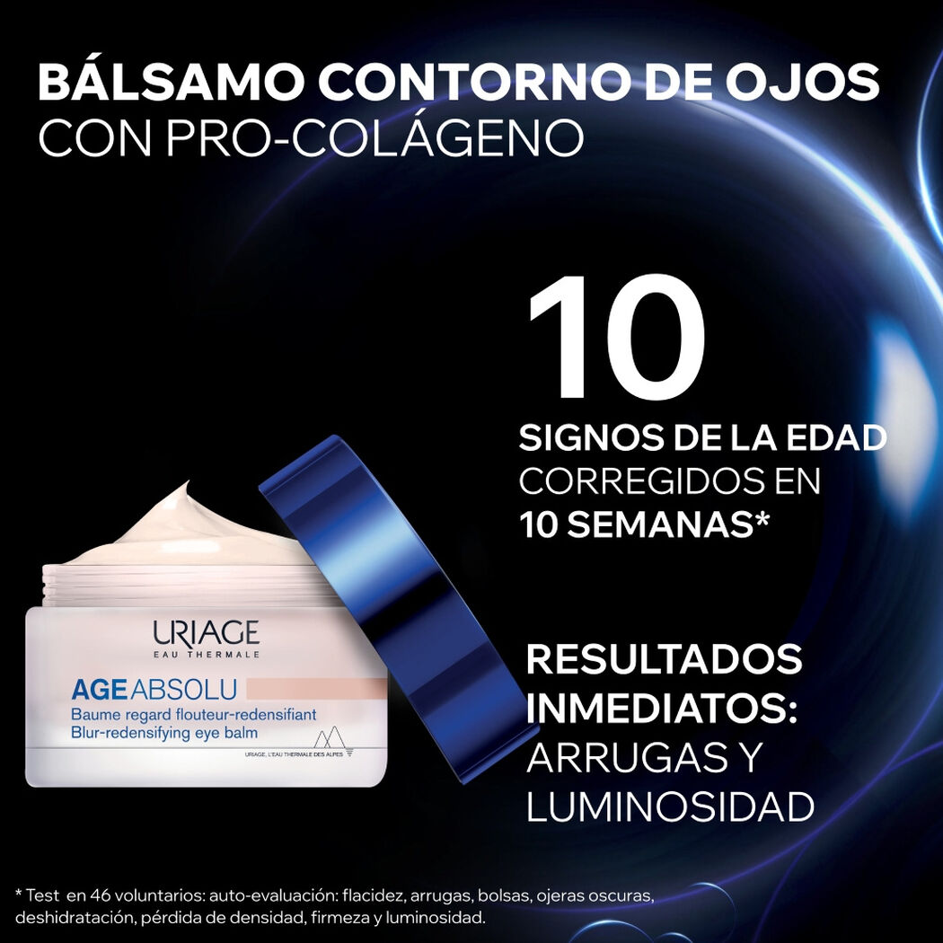 B&aacute;lsamo Contorno de Ojos Age Absol&uacute; 15ml Uriage, , large image number 1