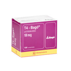 T4-Bago 100 mcg x 100 Comprimidos