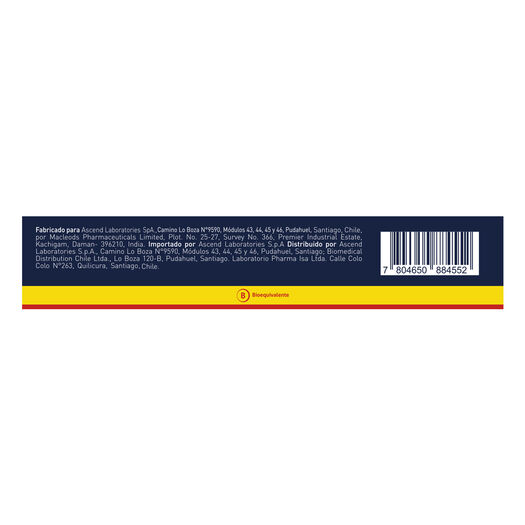 Valkem D 160/25 mg 30 Comprimidos Recubiertos, , large image number 2