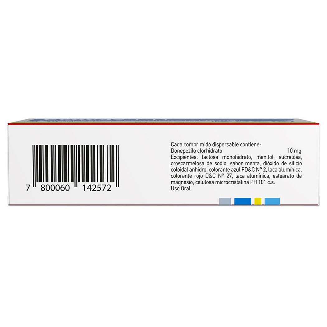 EVOCAZ CD Donepezilo clorhidrato 10 mg 30 comprimidos, , large image number 1