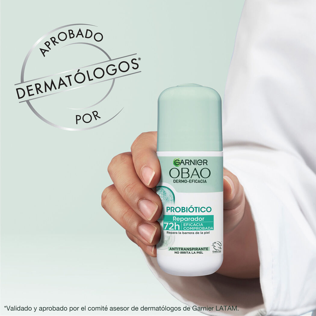 Desodorante Garnier Obao Dermo Probiotic Roll On 72H, , large image number 1