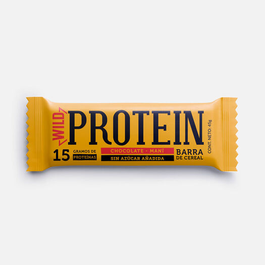 Wild Protein Chocolate+Mani 45g, , large image number 0