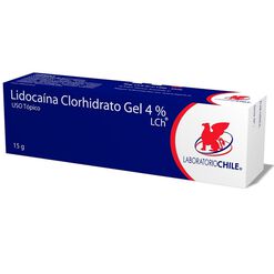 Lidocaina 4 % x 15 g Gel CHILE