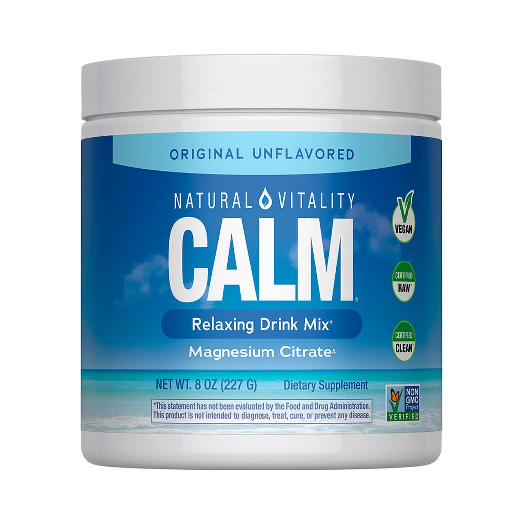 Natural Vitality Calm Magnesio Polvo Sin Sabor 227g, , large image number 0