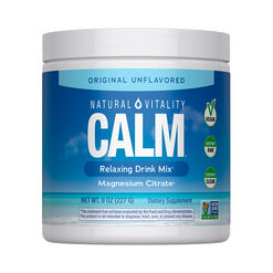 Natural Vitality Calm Magnesio Polvo Sin Sabor 227g