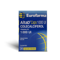 AltaD 1000 UI X 30 Cápsulas Blandas