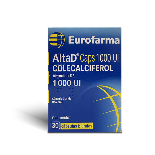 AltaD 1000 UI X 30 Cápsulas Blandas, , large image number 0