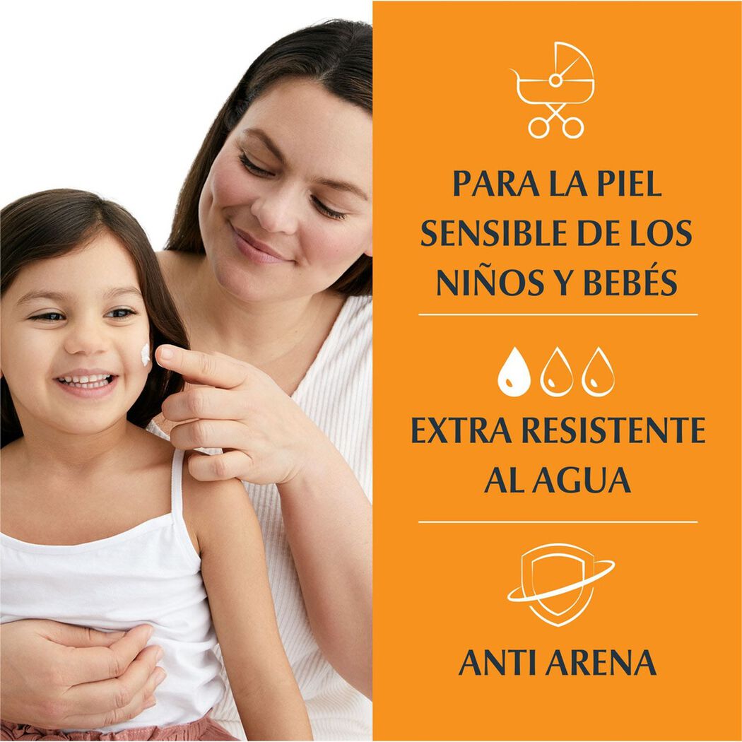 Protector Solar Eucerin Sensitive Protect Kids Toque Seco 200 mL, , large image number 2