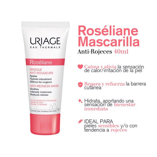 Roséliane Mascarilla Antirojeces 40ml de Uriage, , large image number 1