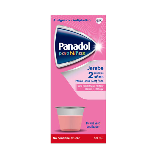 Panadol Niños 160mg/5ml Jarabe 60ml, , large image number 2
