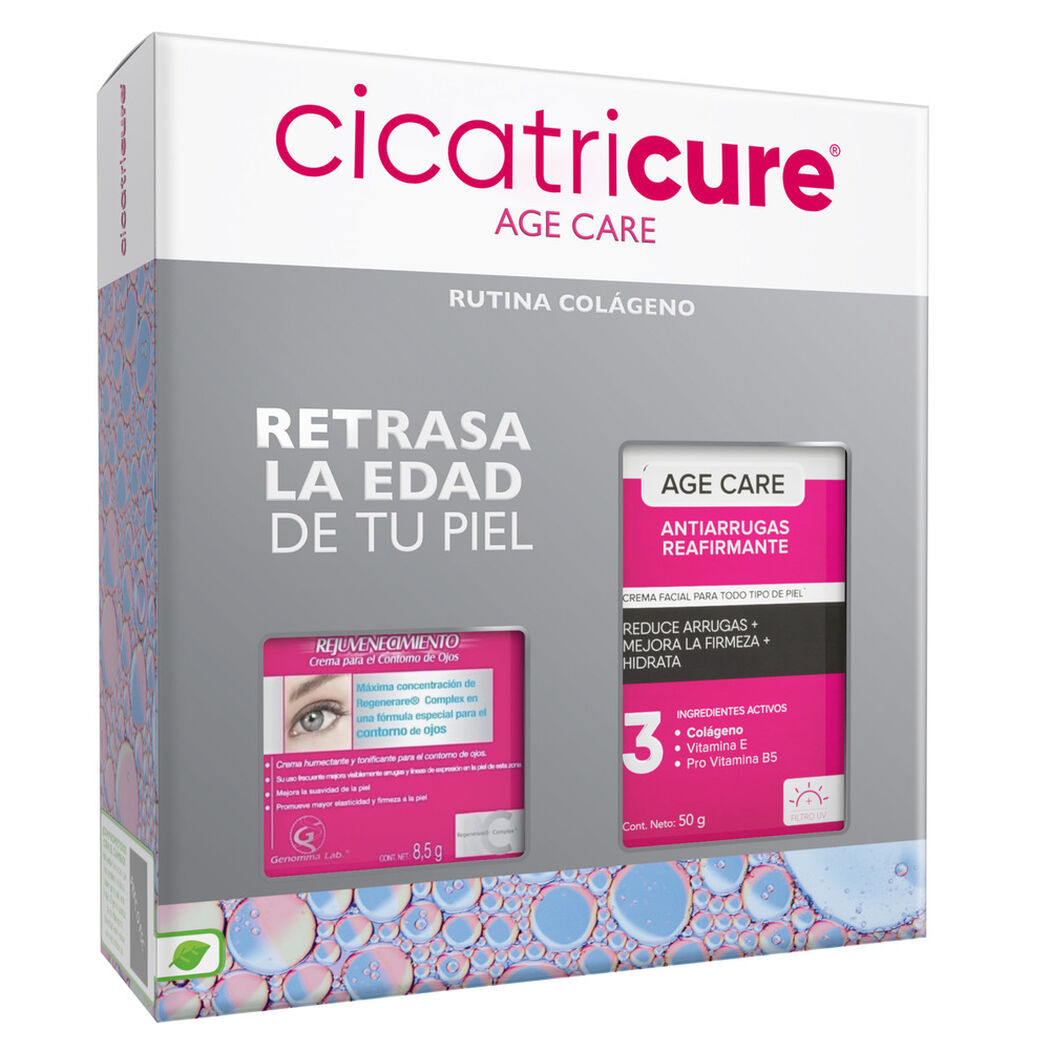 Pack Cica Age Care Reafirmante 50Gr+Contorno de Ojos 8Gr, , large image number 2