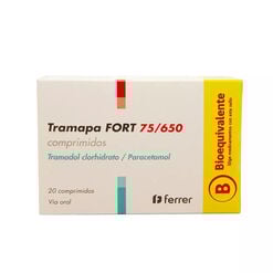 Tramapa Fort 75/650 20 Comprimidos