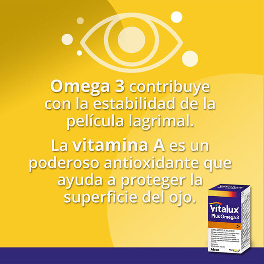 Vitalux Plus Omega 3 X 30 Caps Bl, , large image number 2