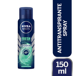 DESODORANTE SPRAY NIVEA MEN FRESH OCEAN 150 ML