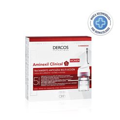 Tratamiento Capilar Dercos Vichy Aminexil Clinical 5 Mujer 1 un
