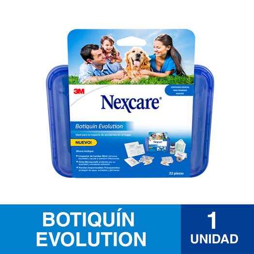 Botiquin Evolution 22 Piezas. Nexcare, , large image number 0