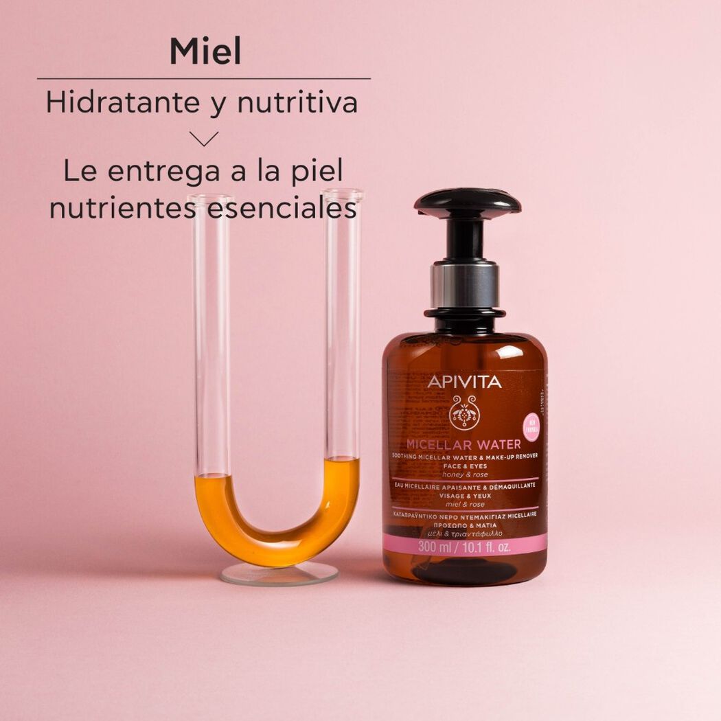 Agua Micelar Limpiadora 300ml Apivita, , large image number 2