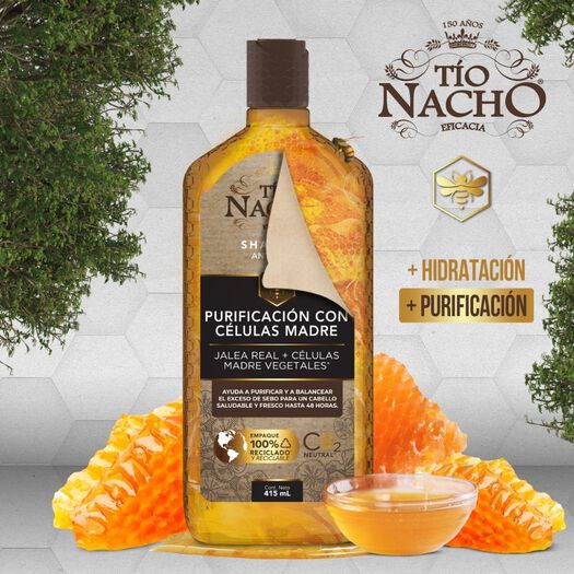 Tío Nacho Shampoo Células Madre Vegetales 415 Ml, , large image number 4