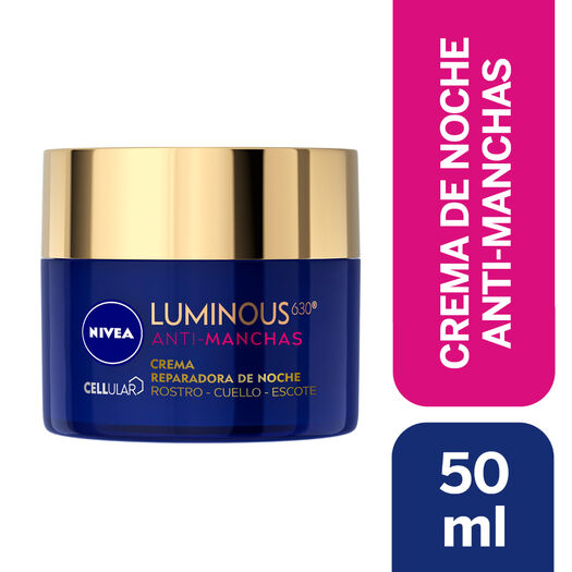 Nivea Cellular Luminous Crema De Noche Regeneradora 50ml, , large image number 0