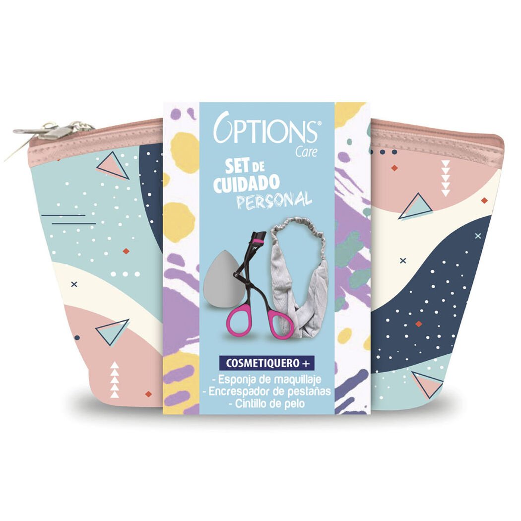 Cosmetiquero Bote + Encrepador + Esponja Maquillaje + Cintillo, , large image number 0