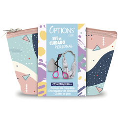 Cosmetiquero Bote + Encrepador + Esponja Maquillaje + Cintillo