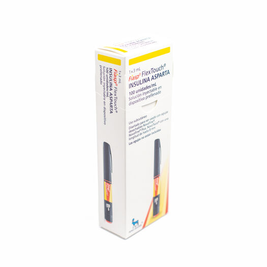 Insulina Fiasp Flextouch 100 UI/ml Solución Inyectable en Dispositivo Prellenado x 3 ml, , large image number 0