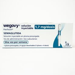 Wegovy Semaglutida 1,7mg/dosis Inyectable 1 Pluma Prellenada