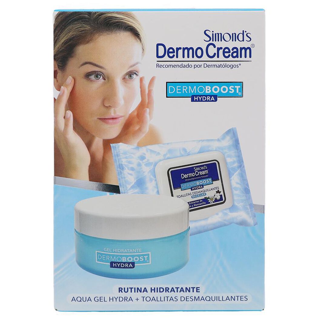 Estuche Dermoboost Facial Hydra50+Toallitas, , large image number 0