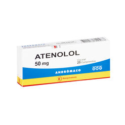 Atenolol 50 mg Caja 20 Comp. ANDROMACO S.A.