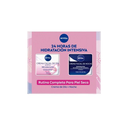 Pack Nivea Piel Seca 50Ml + Noche 50Ml, , large image number 1