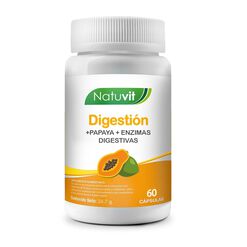Natuvit Digestion Papaya Enzimas 60 Cap