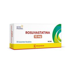 Rosuvastatina 10 mg x 30 Comprimidos Recubiertos HETERO