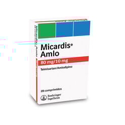 Micardis Amlo 80 mg/10 mg x 28 Comprimidos