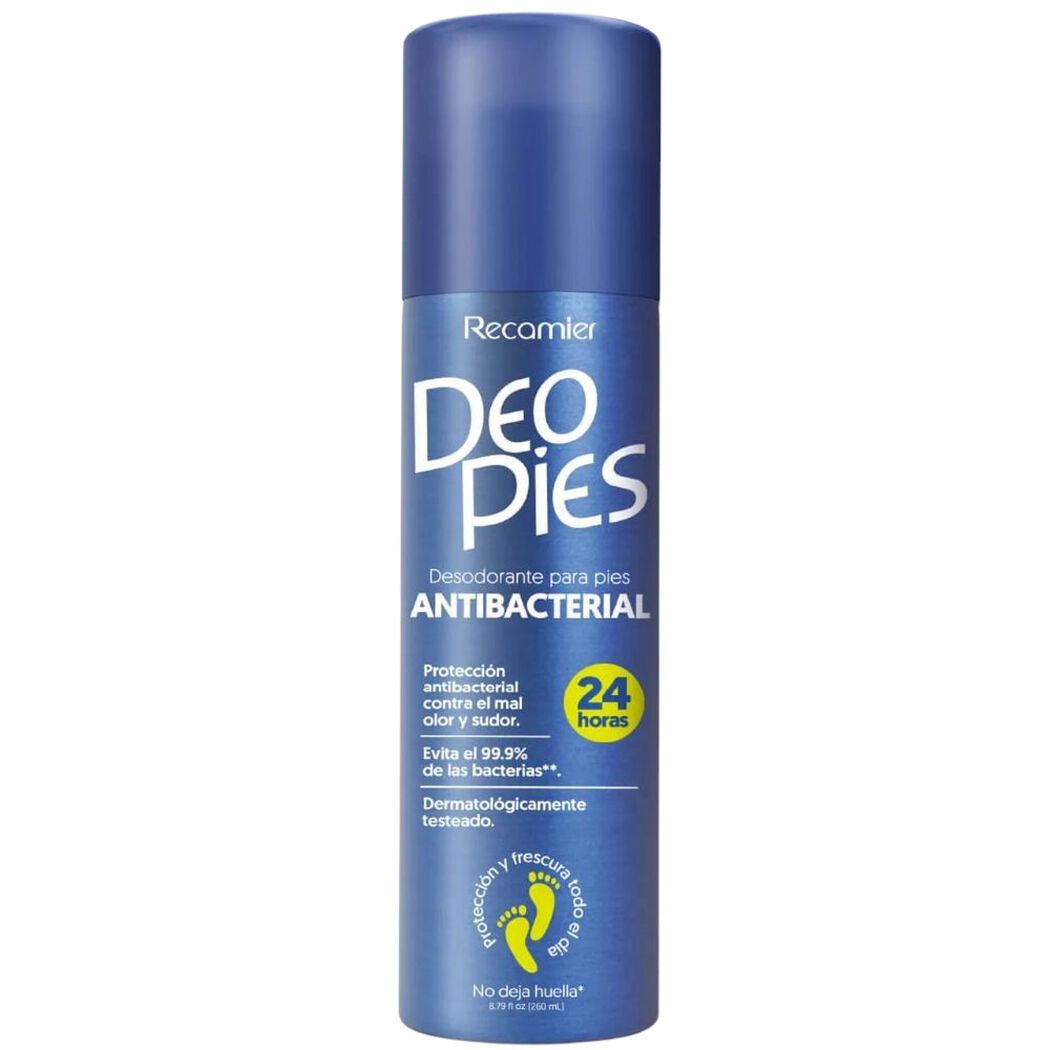Desodorante Deo Pies Spray Antibacterial 260 mL, , large image number 0