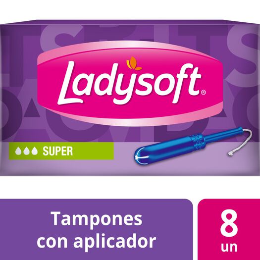 Ladysoft Tampon Superior x 8 Unidades, , large image number 0