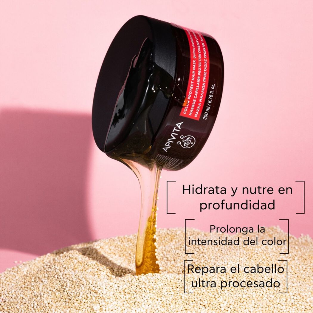 Mascarilla Capilar Apivita Quinoa y Miel 200 mL, , large image number 1