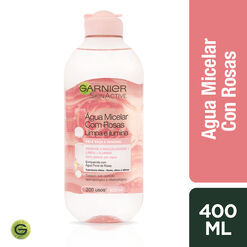 Agua Micelar Garnier Rosas 400ml