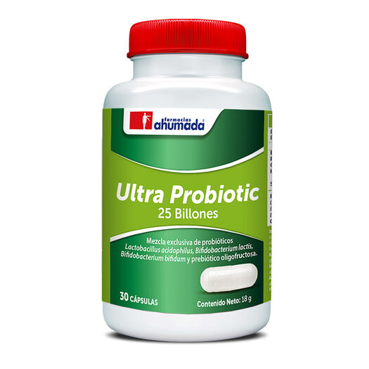 Ultra Probiotic 25 Billones 30 Capsulas, , large image number 0