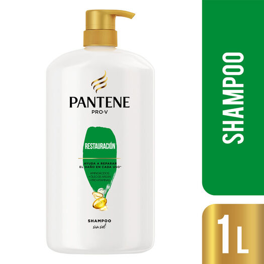 Shampoo Pantene Restauración 1000Ml, , large image number 0