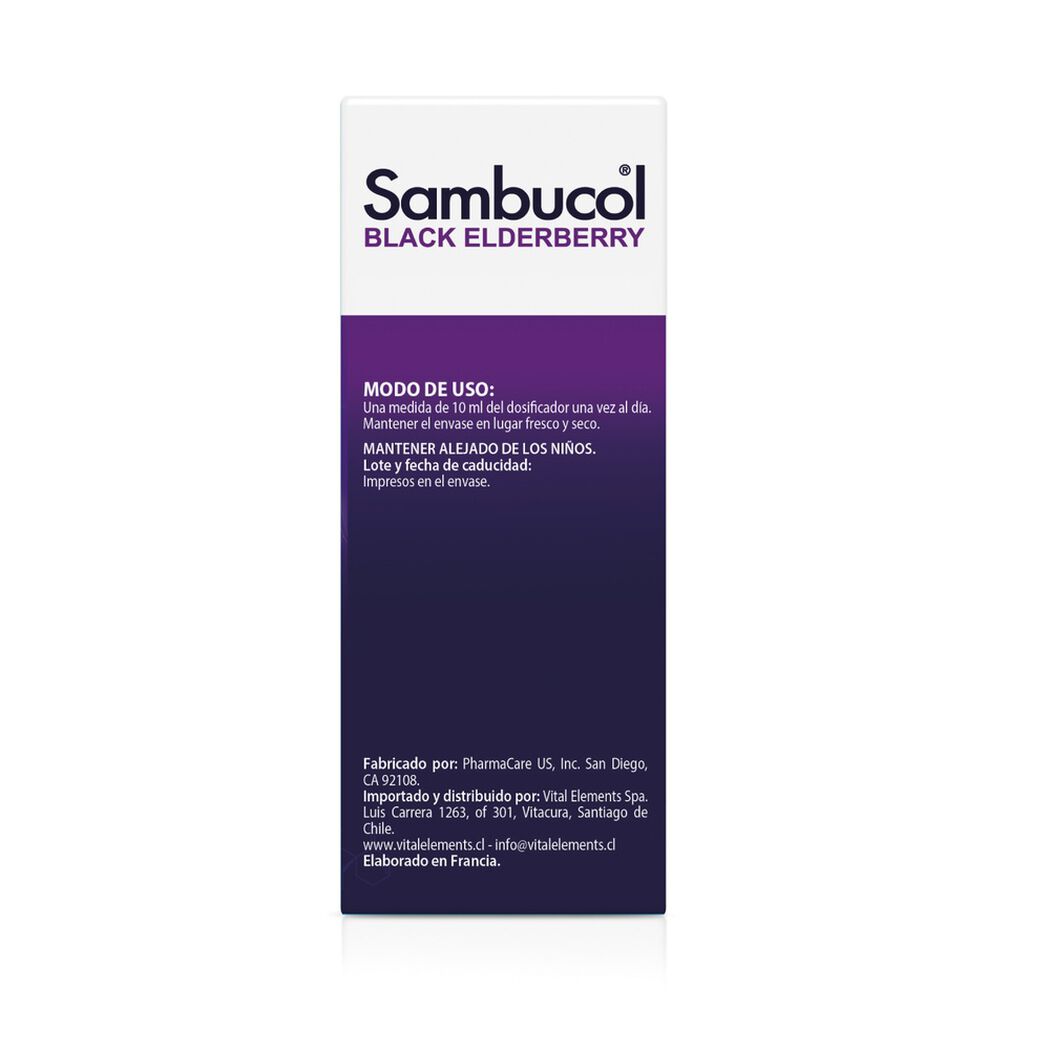 Sambucol Jarabe Black Elderberry 120 ml, , large image number 3
