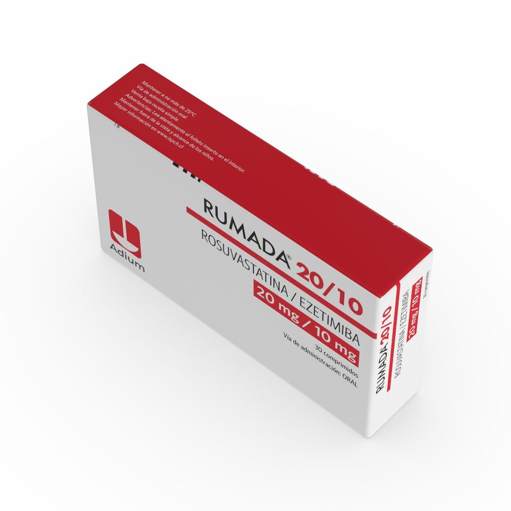 RUMADA 20 mg / 10 mg, 30 comprimidos, , large image number 2