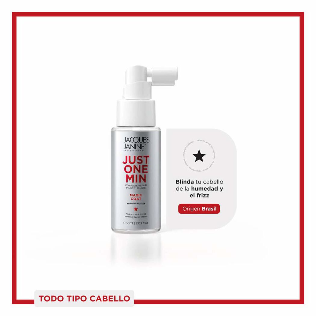 Magic Coat Jacques Janine Just One Minute Blindage Capilar 60ml, , large image number 0