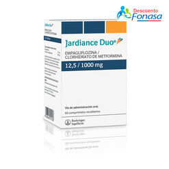 Jardiance Duo 12.5 mg/1000 mg x 60 Comprimidos Recubiertos