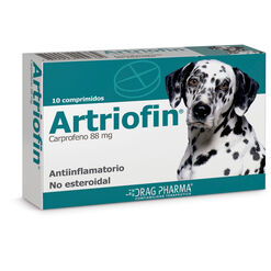 Vet. Artriofin 88 mg x 10 Comprimidos para Perros