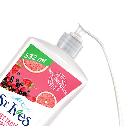 Crema Frutos Rojos y Vitamina C St Ives 532 Ml, , large image number 2