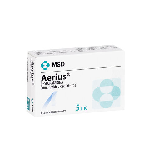 Aerius 5 mg x 30 Comprimidos Recubiertos, , large image number 0